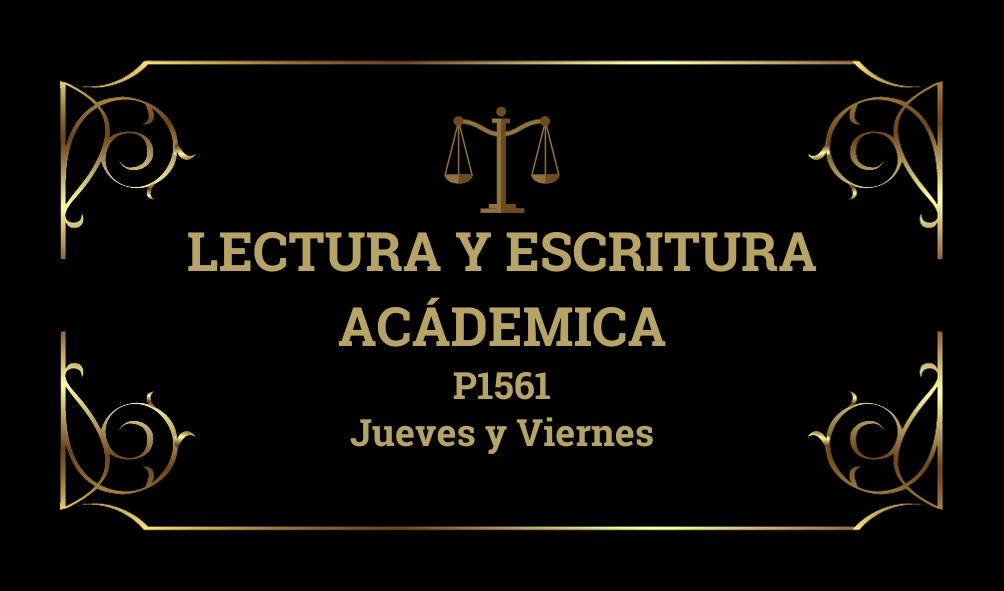 LECTURA Y ESCRITURA ACADÉMICA - P1561-TEÓRICO-Q1125-03-N03
