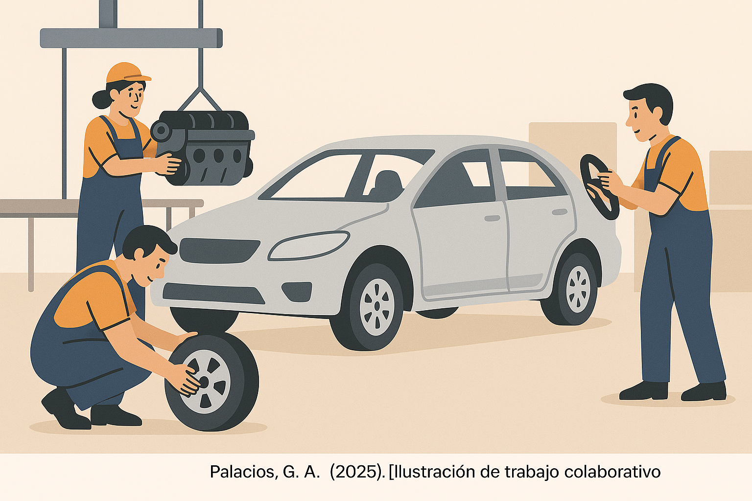 Figura 4 Trabajo cooperativo