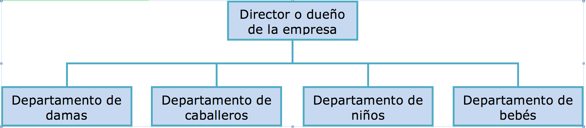Figura 5. Departamentalización por Clientes - Nota: Universidad Nacional Autónoma de México (UNAM). (s.f.). Proceso administrativo: Organización