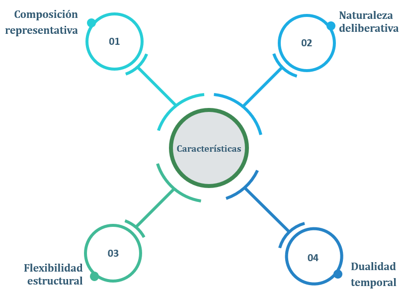 Figura 1 Características de los Comités - Nota: Creación de autor Eugenia Sánchez R.
