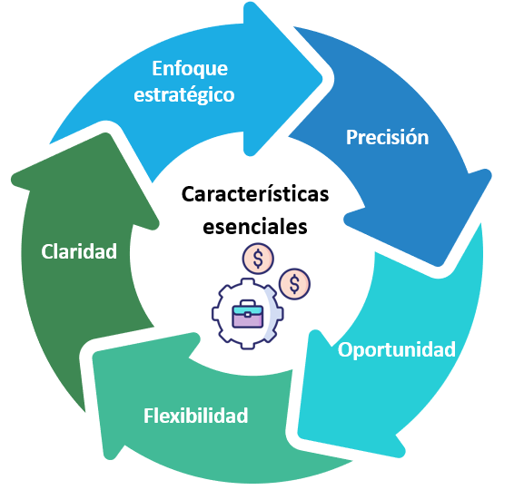 Figura 3 Características Esenciales de un Control Efectivo - Nota: Creación de autor Eugenia Sánchez R.