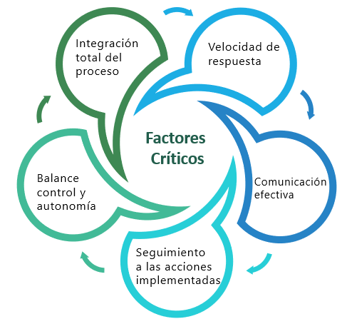 Figura 6 Factores críticos - Nota: Creación de autor Eugenia Sánchez R.