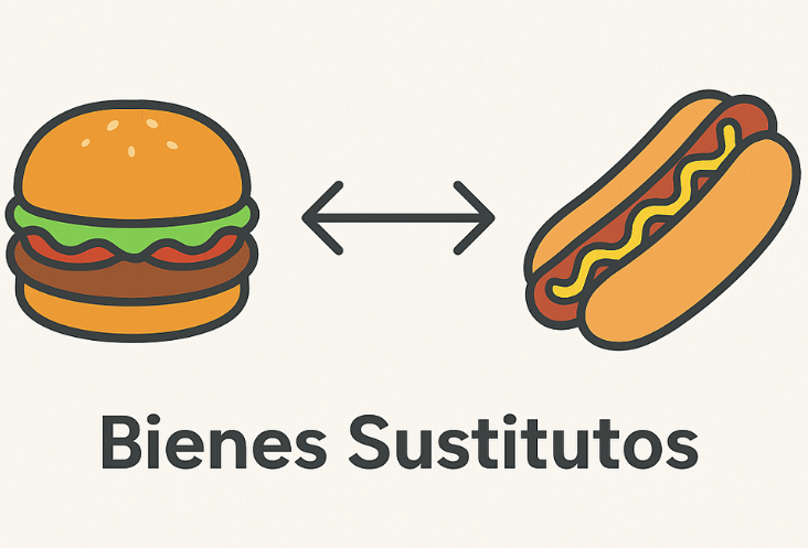 Gráfico 7: Ilustración de bienes sustitutos