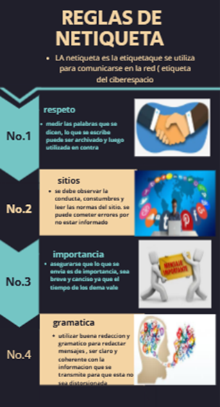 Imagen 1: Infografía de netiqueta
