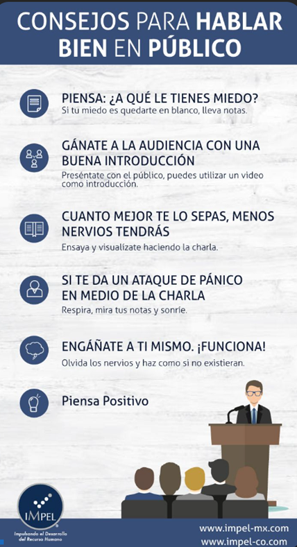 Imagen 1: Consejos para hablar bien en público