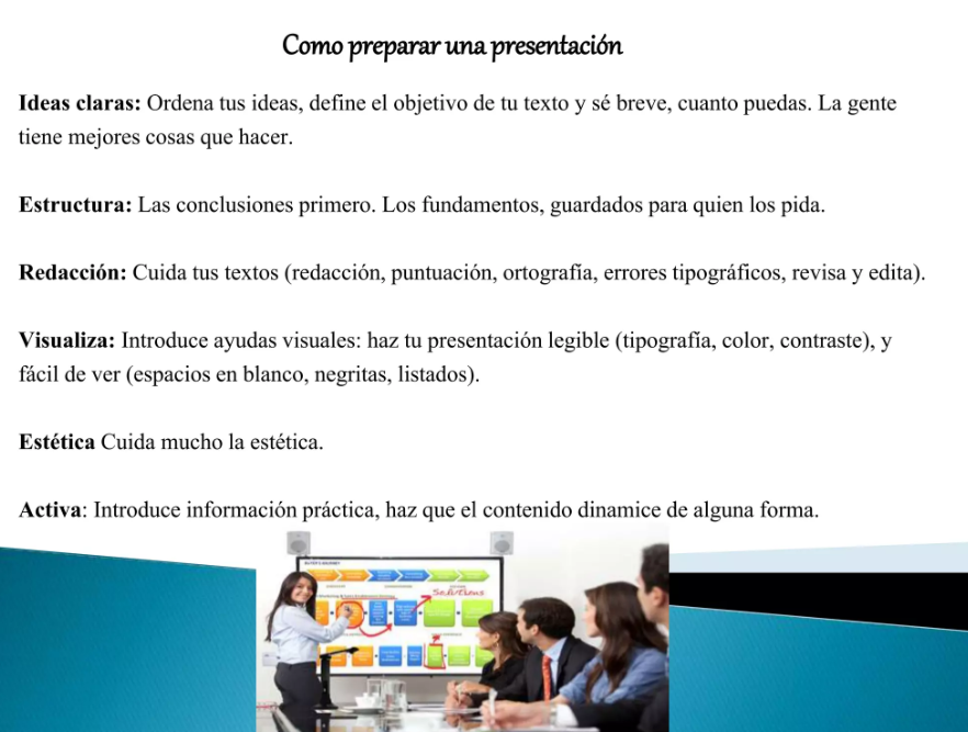 Imagen 4 Cómo preparar una presentación