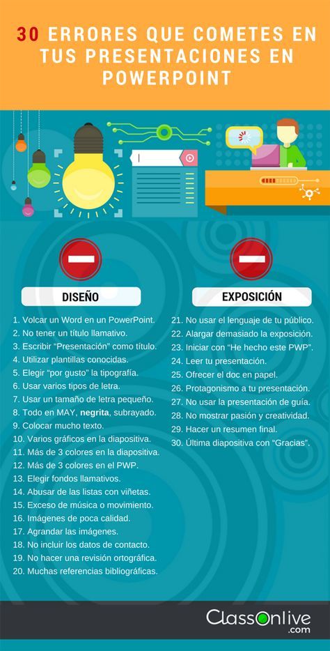 Imagen 5 Errores en presentaciones en PowerPoint
