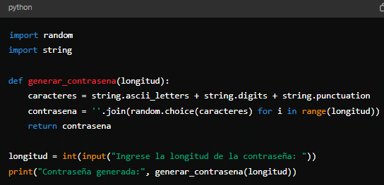 Generador de Contraseñas