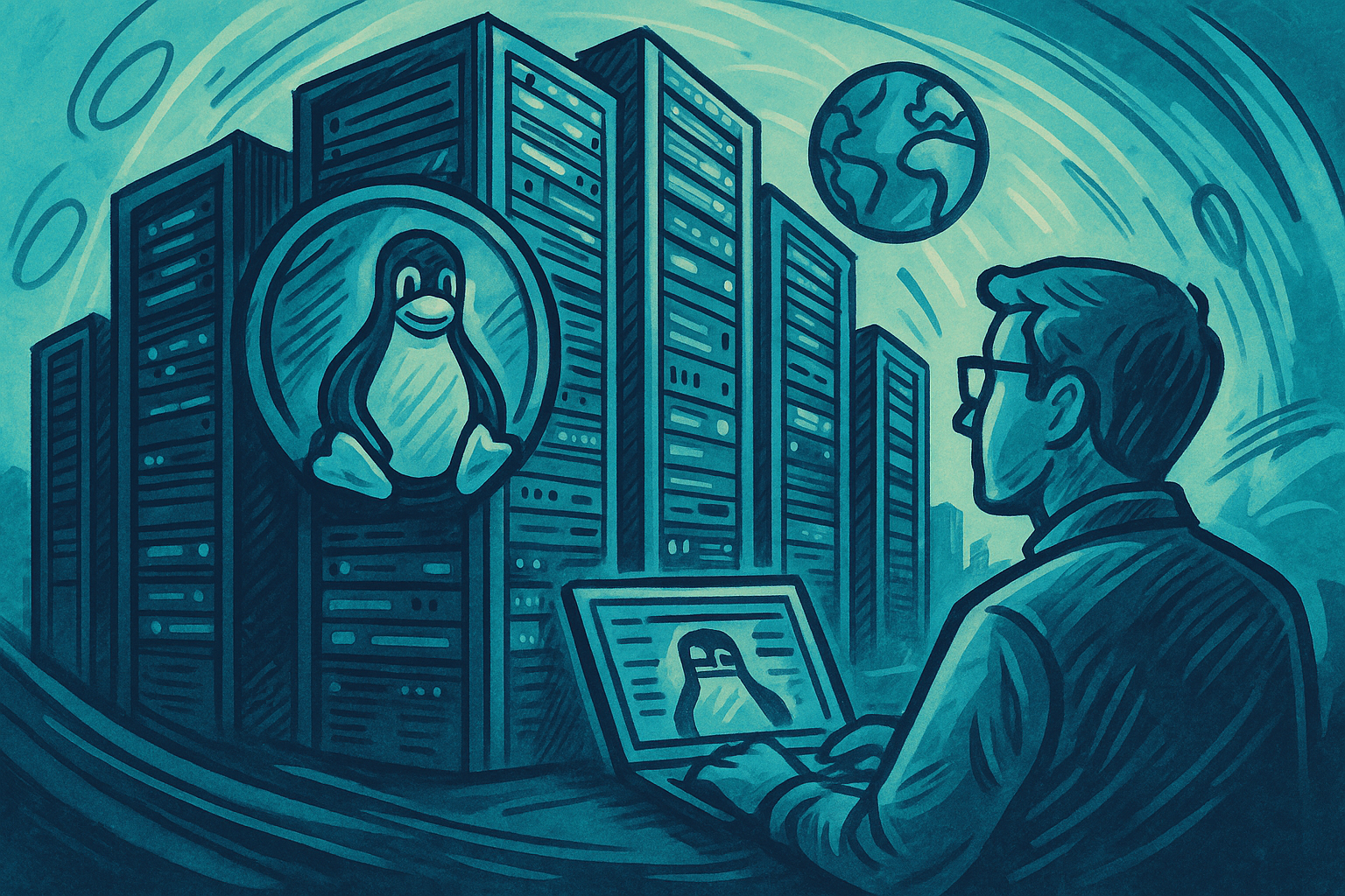 Figura 4. Supercomputadora que utiliza Linux