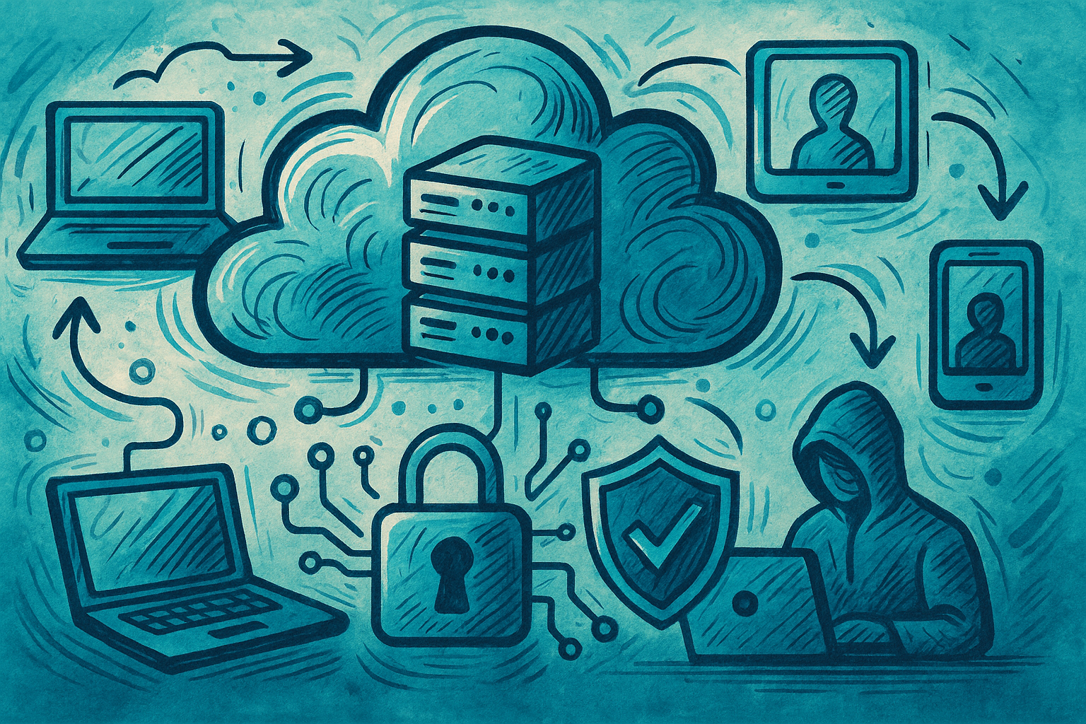 Figura 5. La nube y la virtualización