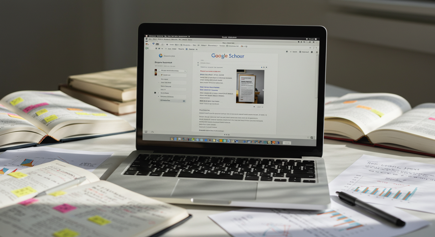 Figura 5 Página de Google Académico con resultados de artículos científicos
