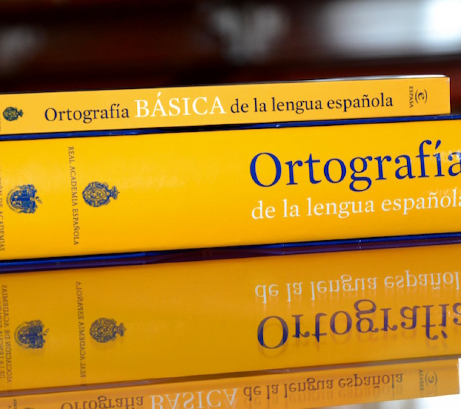 Figura 3 Libros de ortografía de la Real Academia Española (RAE)
