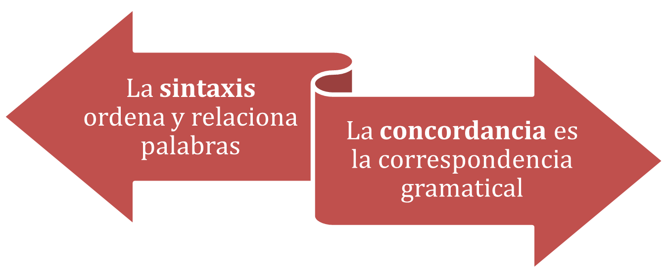 Figura 1 Comparativa entre sintaxis y concordancia