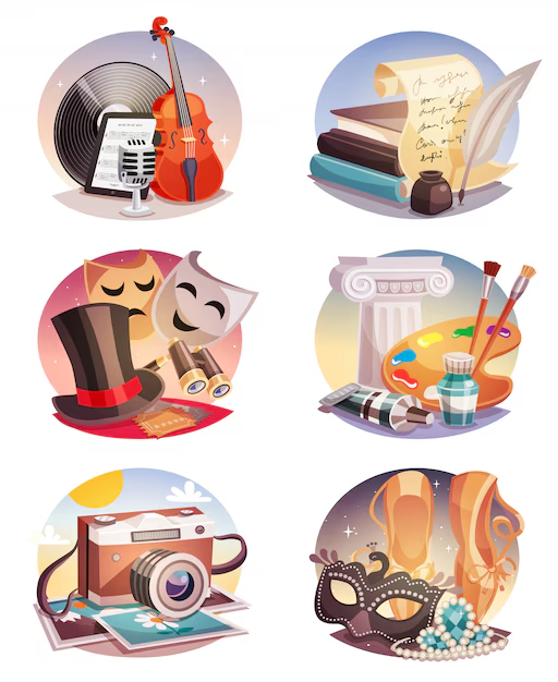 Figura 2 Imágenes de medios artísticos