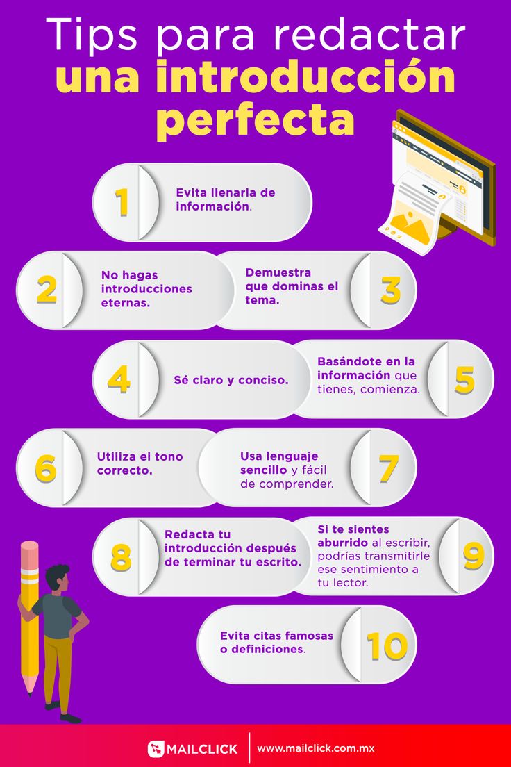 Tips para redactar una introducción perfecta