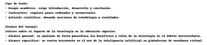 Definición y alcance