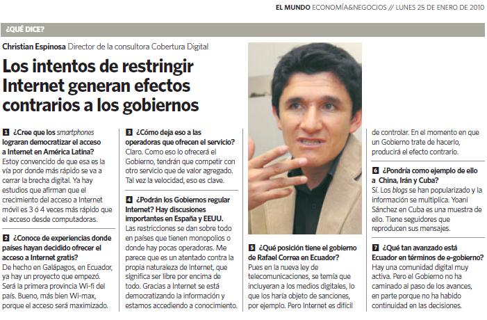 Ejemplo de entrevista