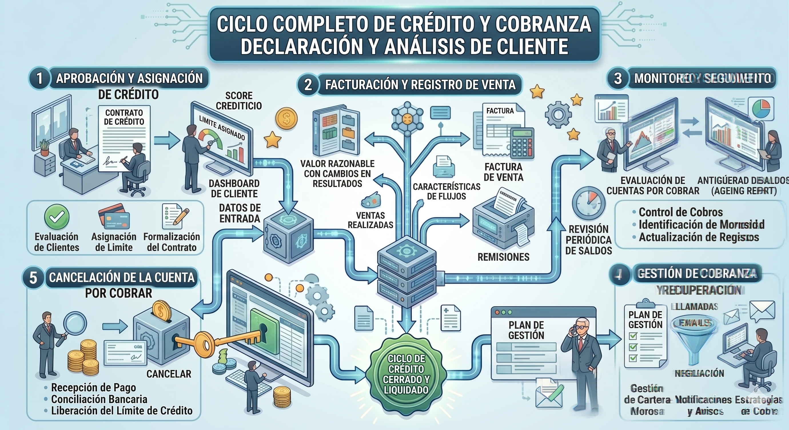 Ciclo de crédito y cobranza