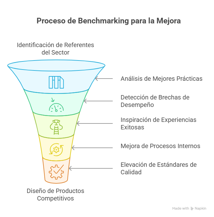 Figura 5 Proceso del benchmarking