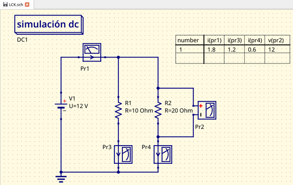 Figura 11  Corriente a la salida de la fuente de 12 V.