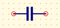 Figura 14 Representación esquemática del capacitor.