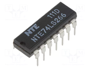 Circuito integrado NTE74LS266.