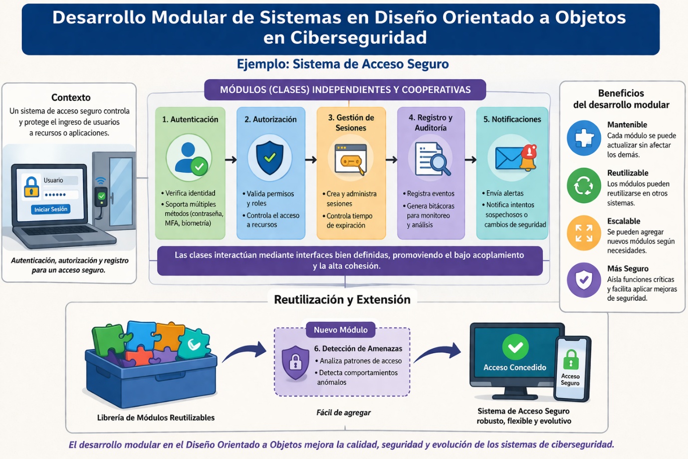 Desarrollo modular de sistemas