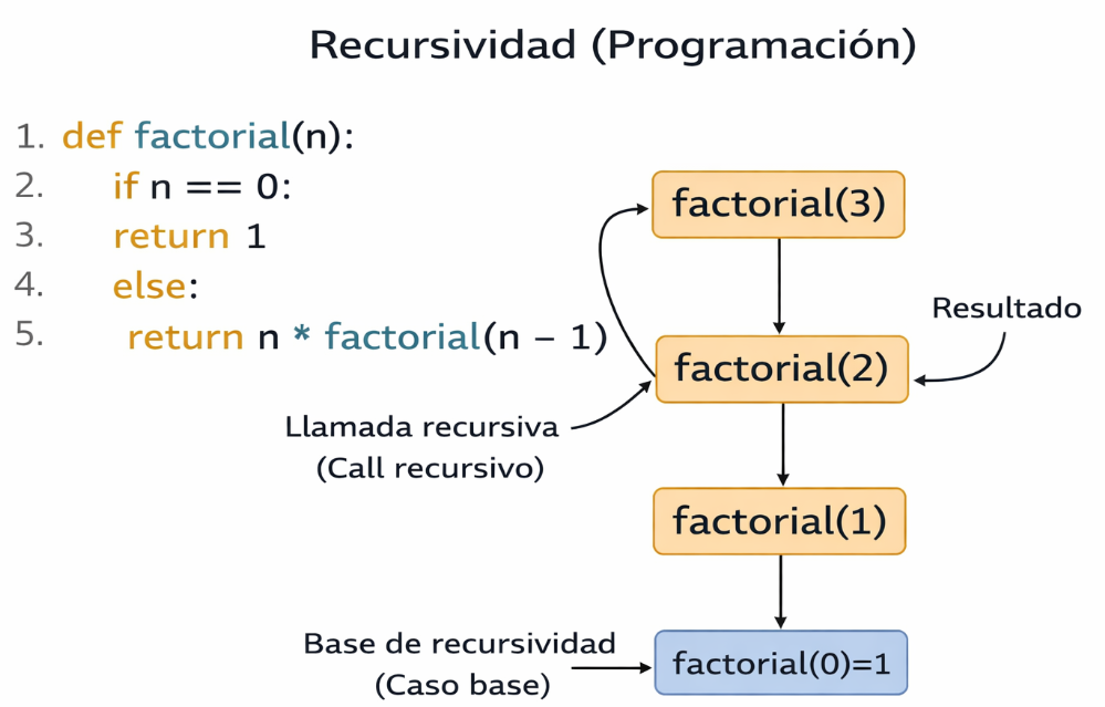 Ejemplo de recursividad