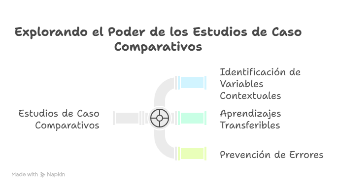 Figura 3 Estudios de casos comparativos