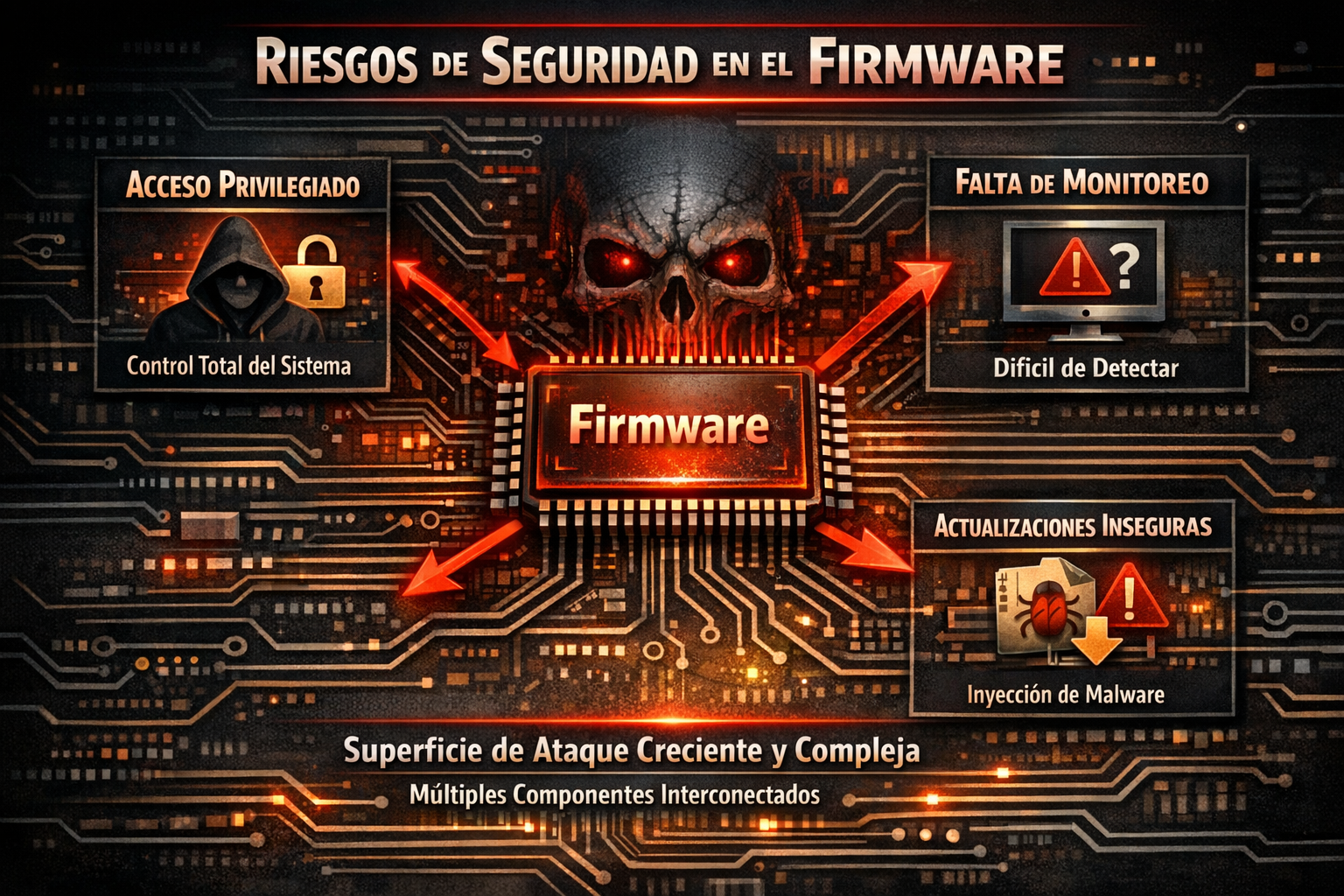 Riesgos de seguridad en el firmware