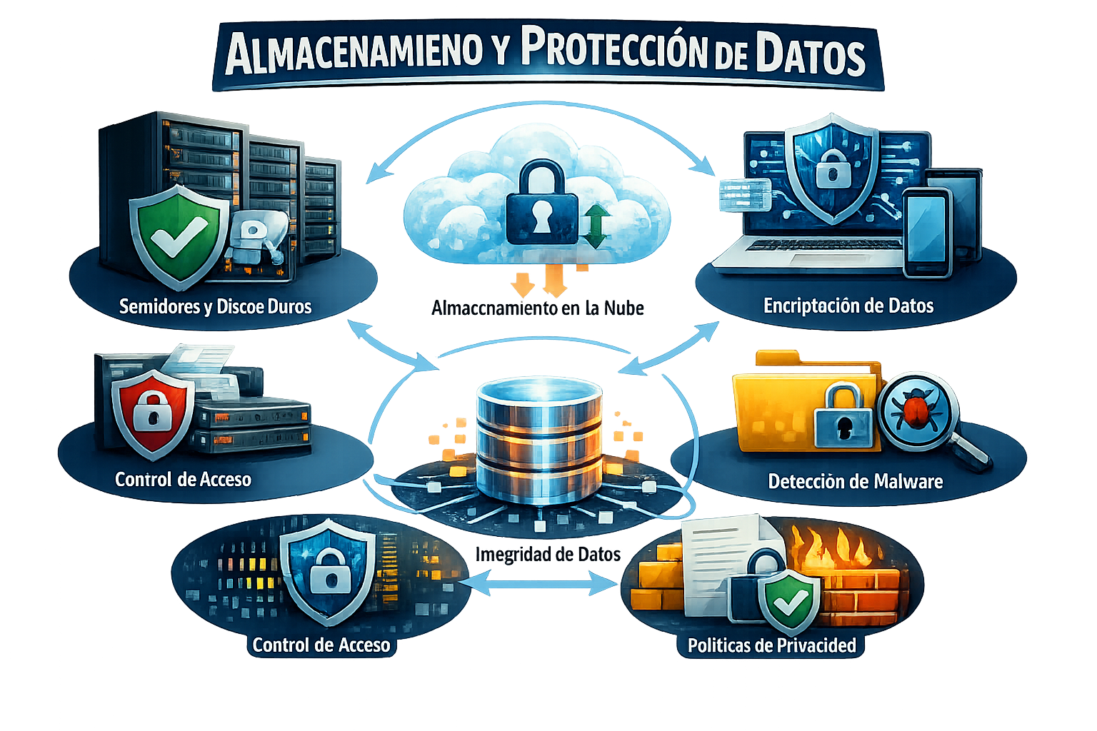 Almacenamiento y protección de datos