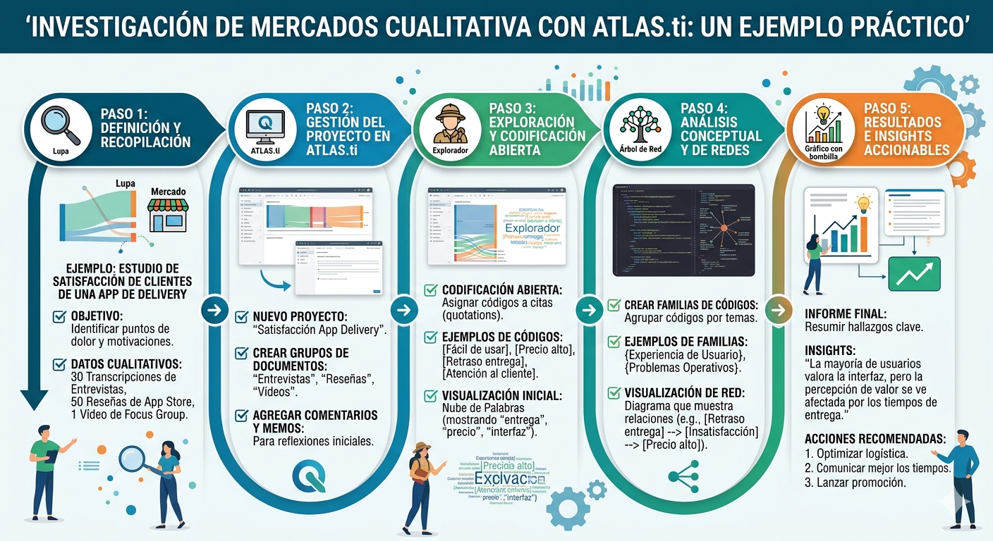 Ejemplo de uso de ATLAS ti