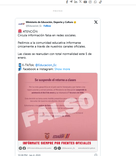 noticia falsa
