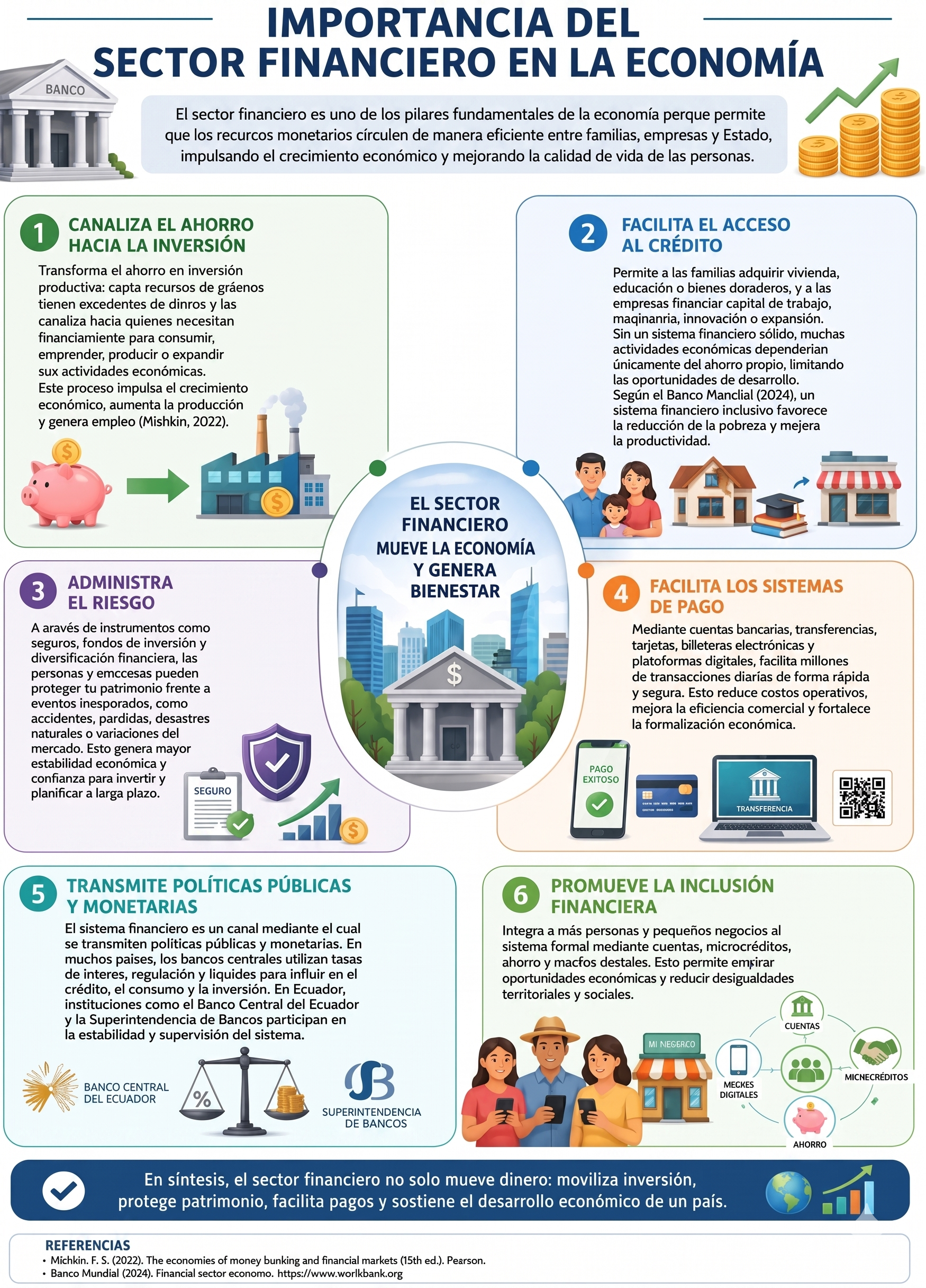 Sector financiero en la economía