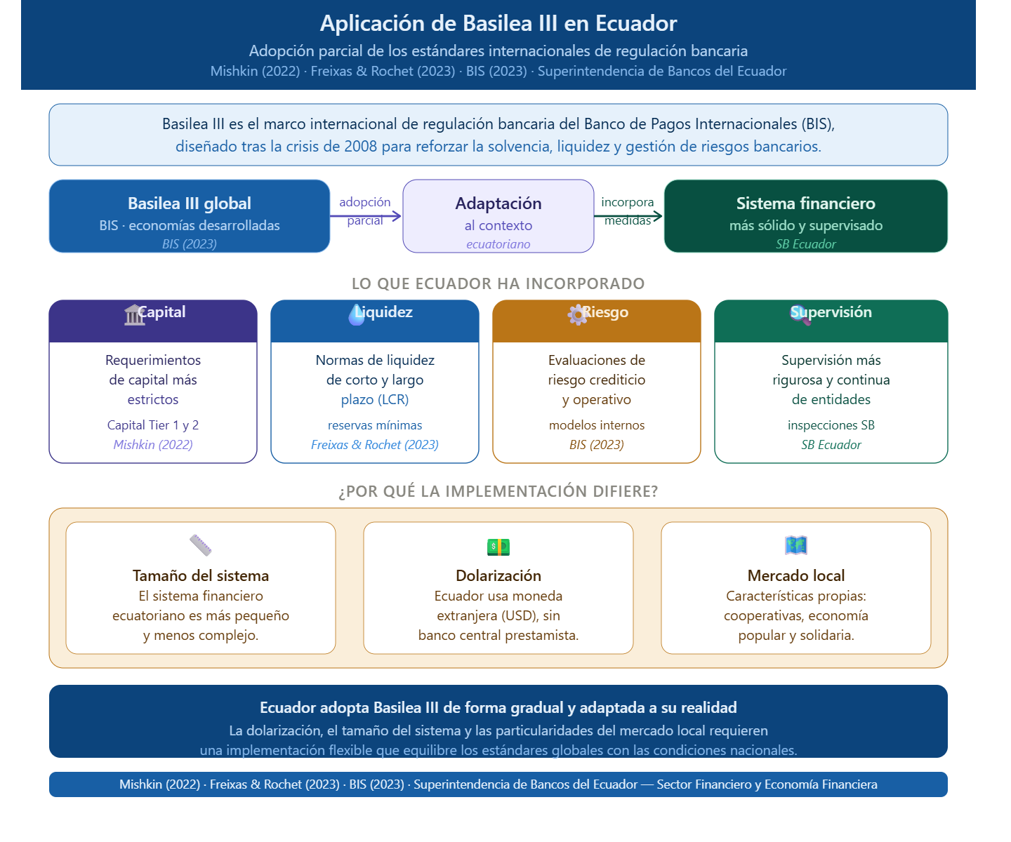 Aplicación de Basilea III en Ecuador