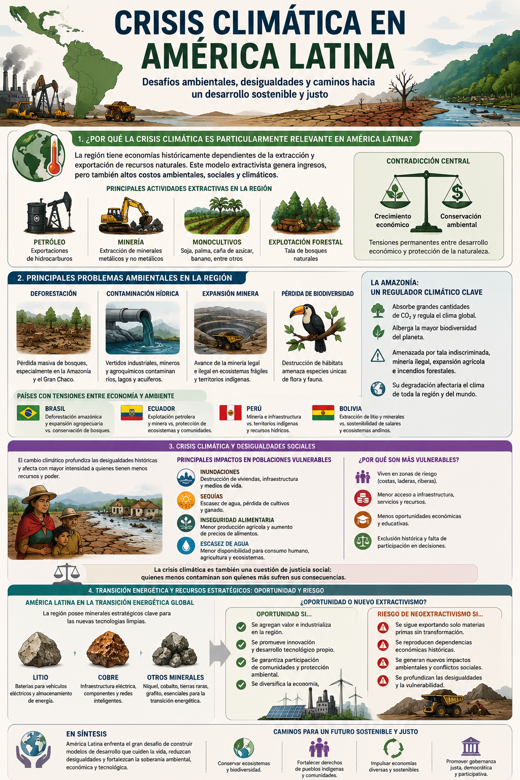 Crisis climática en América Latina