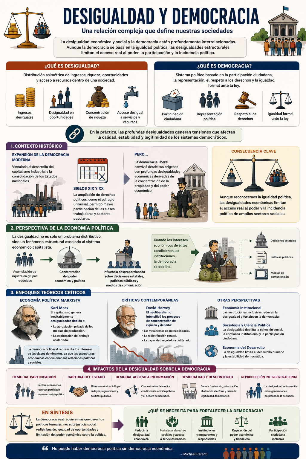 Desigualdad y democracia