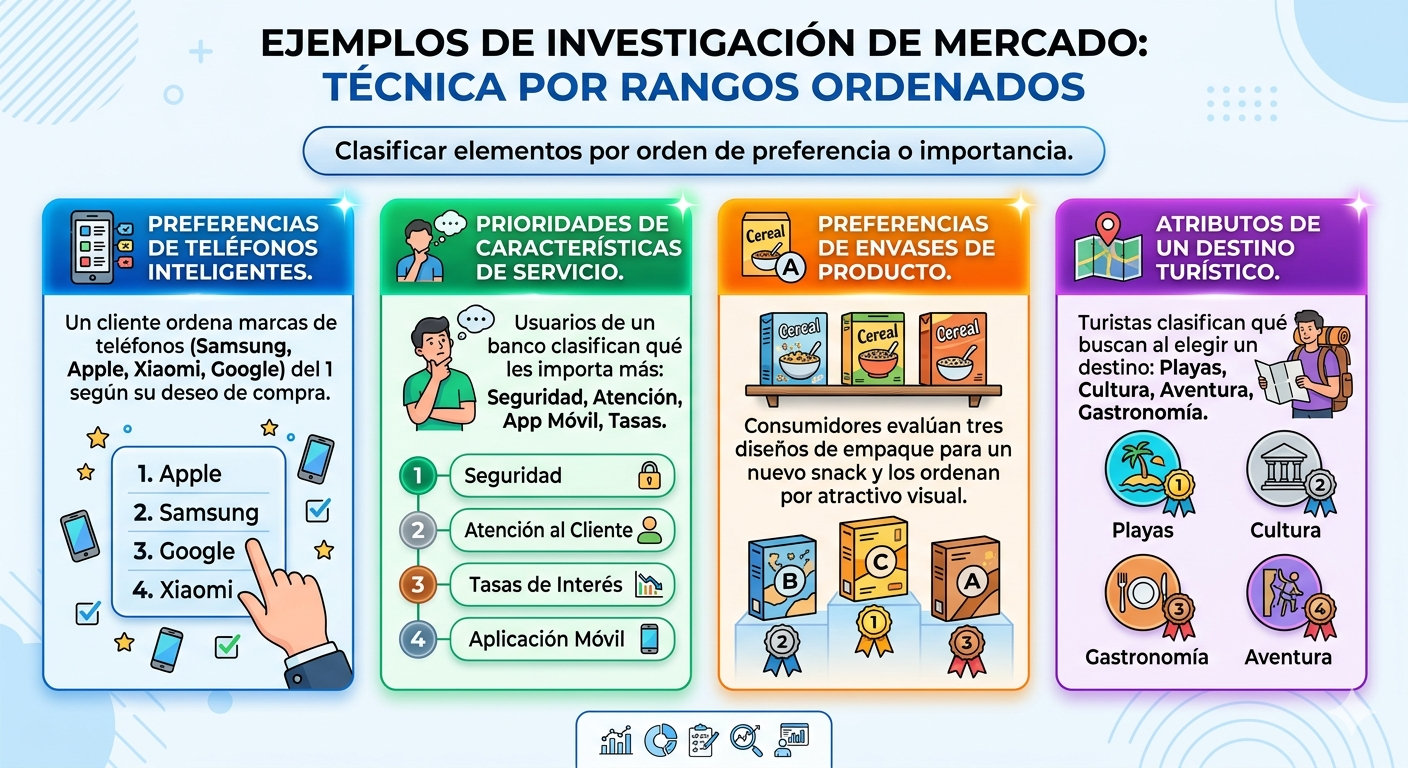 Técnica por rangos ordenados