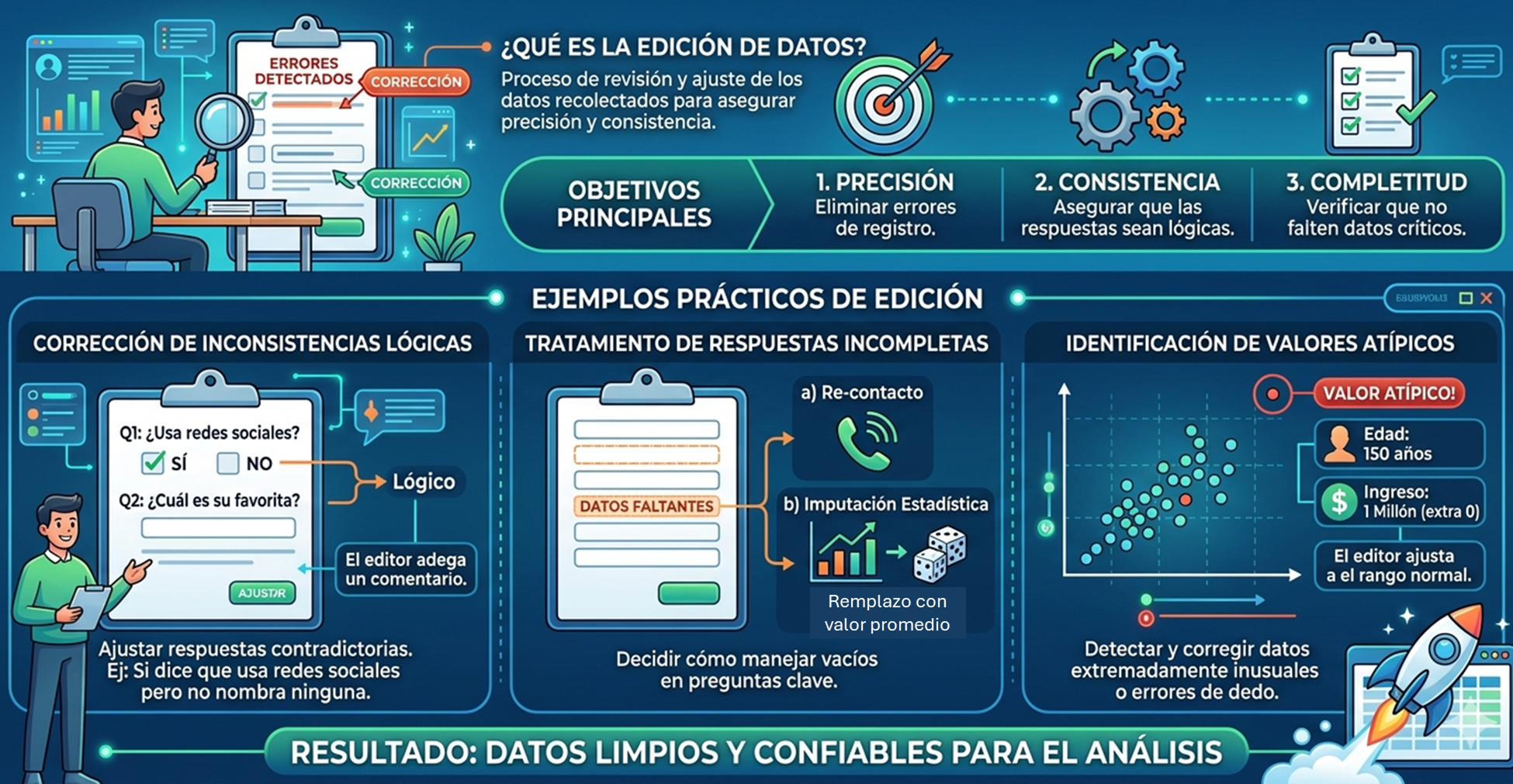 Edición de datos