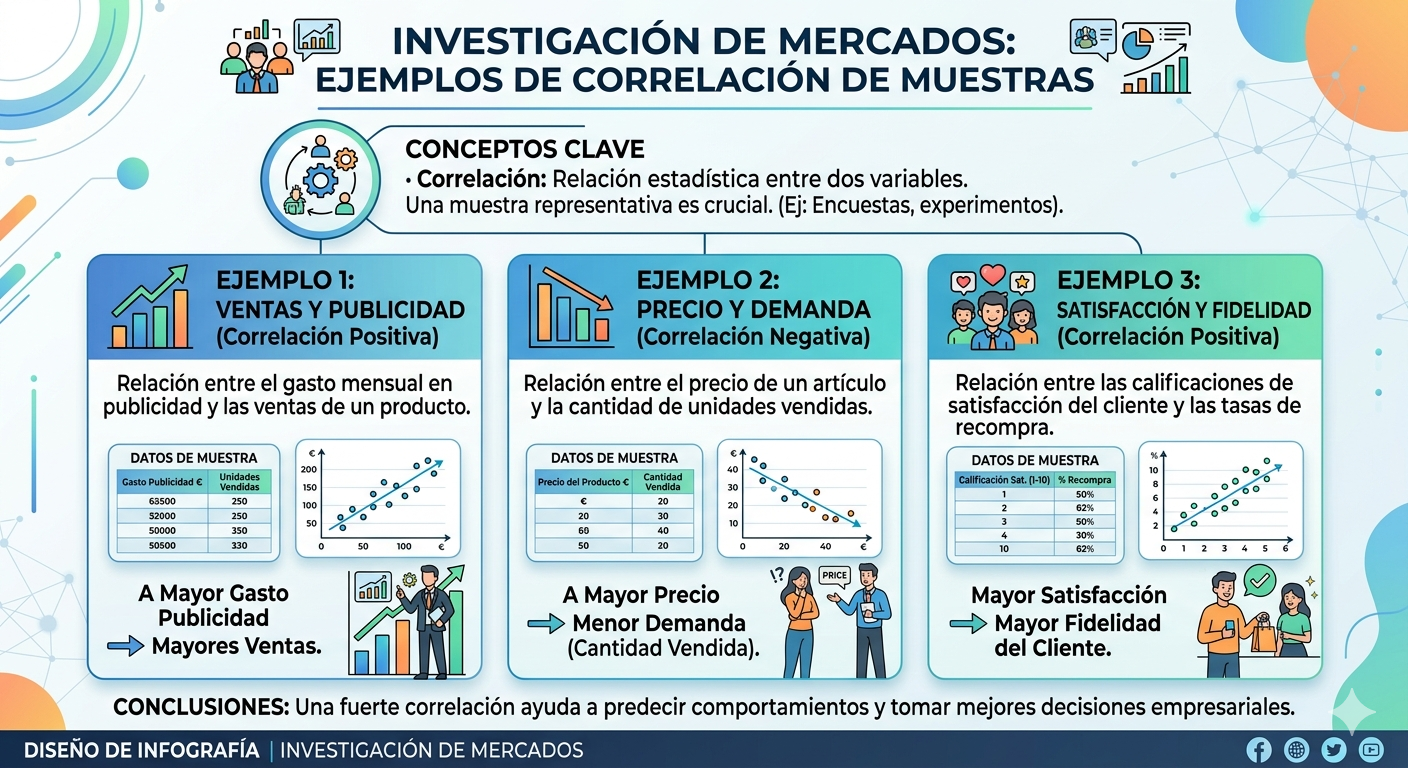 Correlación de muestras