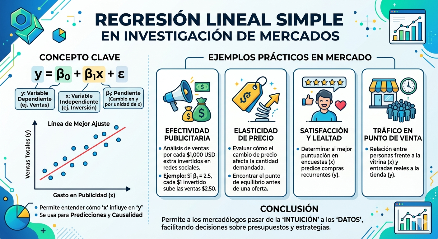 Regresión lineal simple